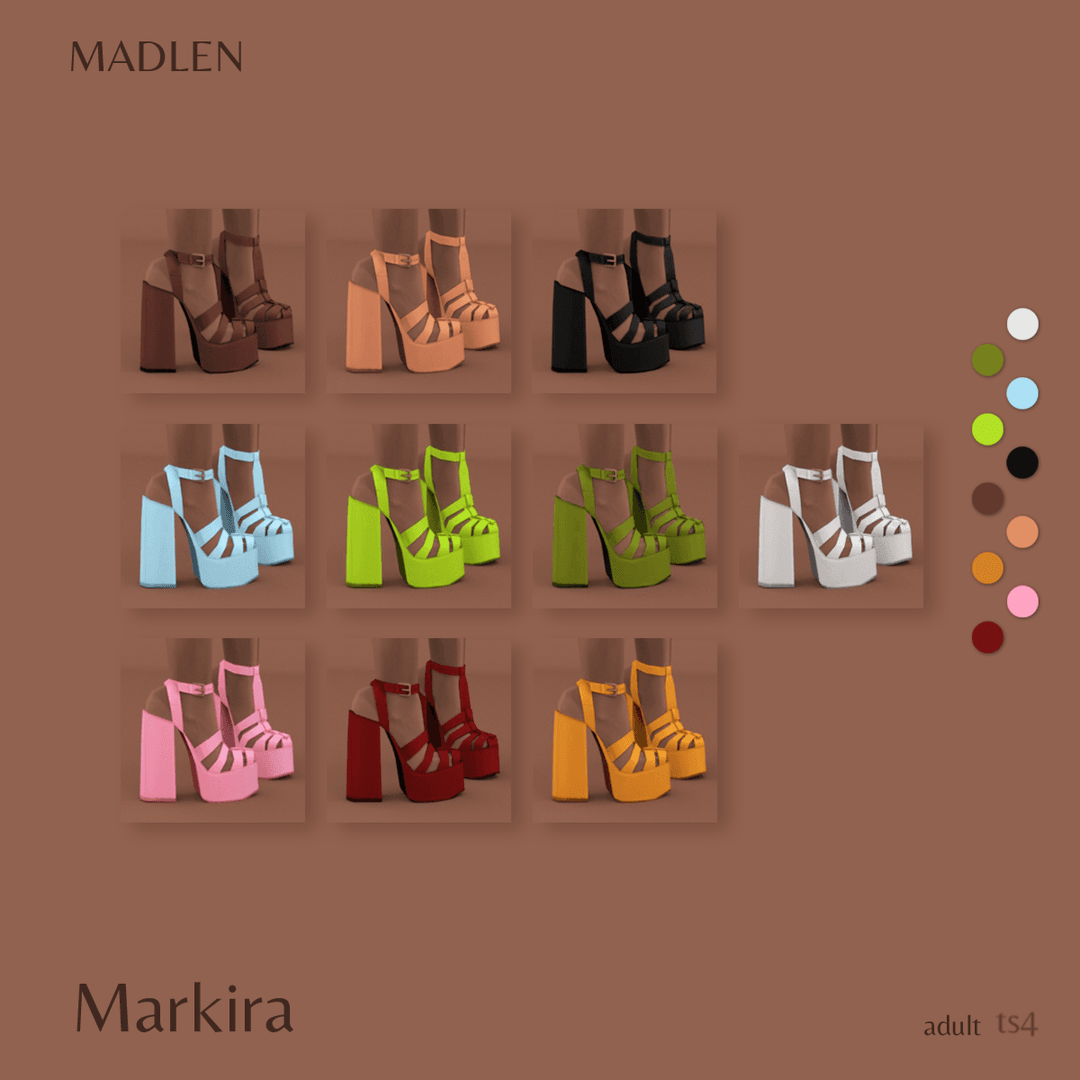 Галерея мода Туфли Heels Markira #1